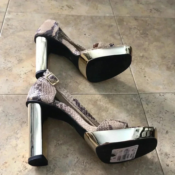 Michael Michael Kors Snake Printed Sandals - Heels - Picture 7 of 12